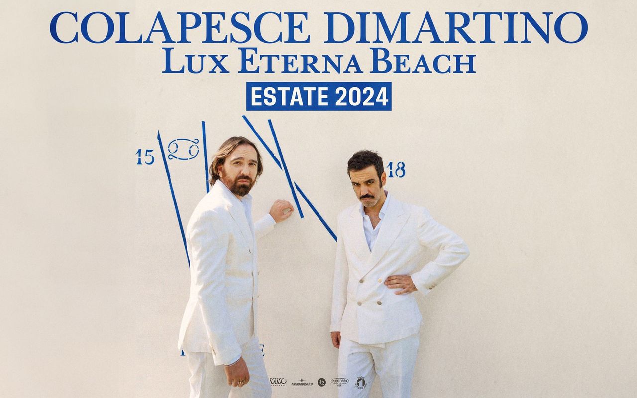 Lux Eterna Beach Estate 2024 con Colapesce Dimartino