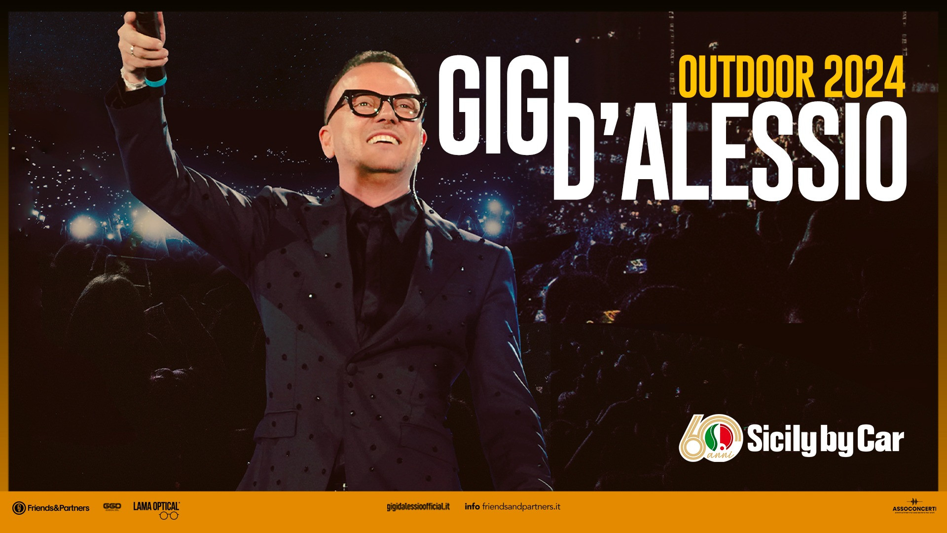 Gigi D’Alessio chiude il suo tour per la Sicilia a Catania