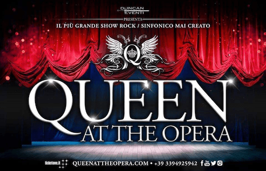 Queen At The Opera al Teatro Metropolitan di Catania